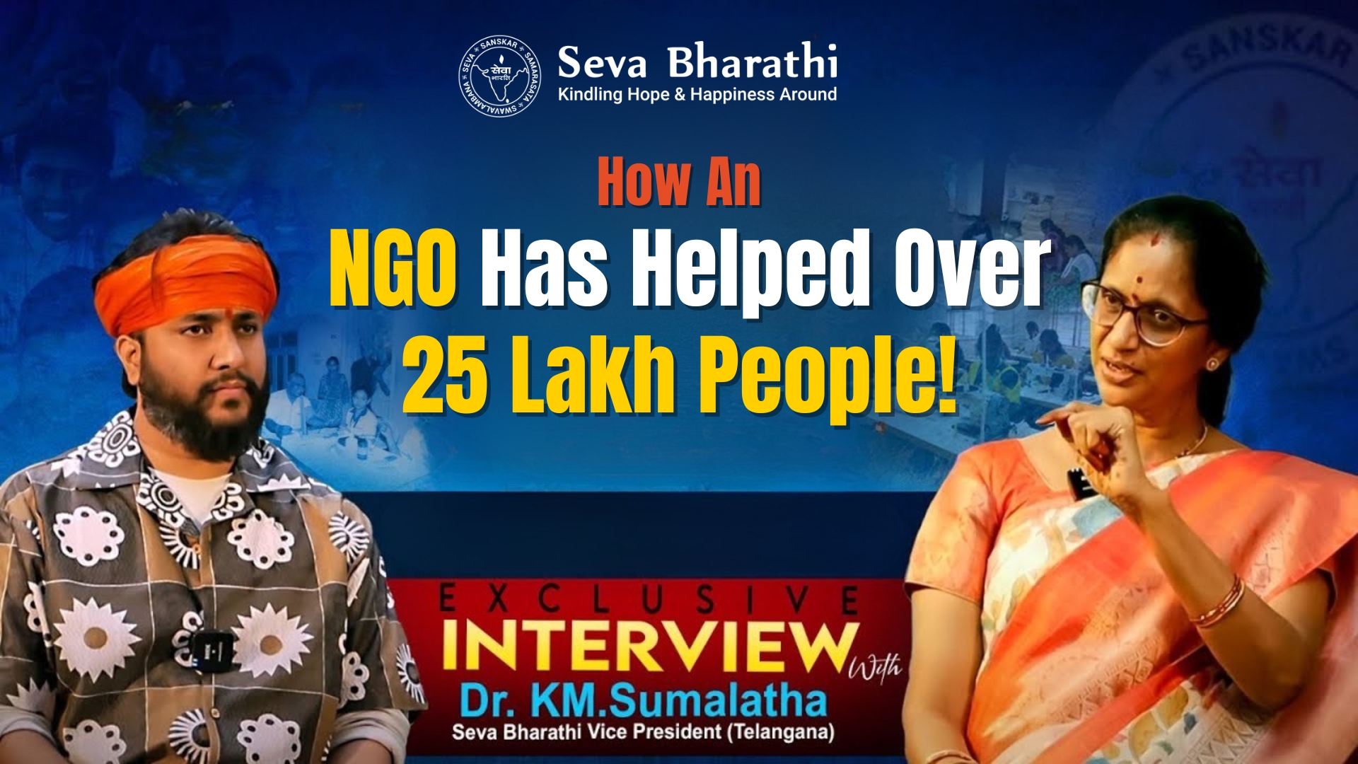 A Journey of Service with Seva Bharathi Telangana